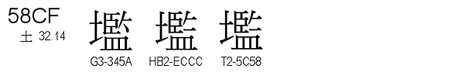 U+58CF